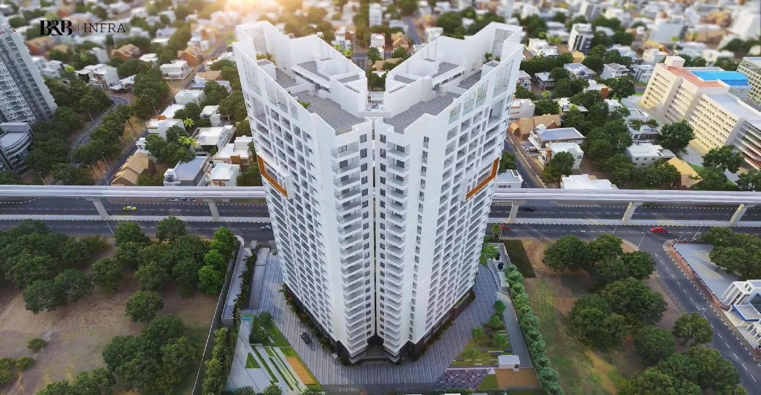 B and B Infra Opulent Spire Jayanagar 9th Block, Bannerghatta Road